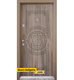 Блиндирана входна врата модел T-110, панел Спарта