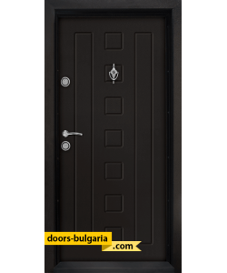 Блиндирана входна врата модел T-712, панел Африка