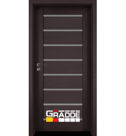 Интериорна врата Gradde Axel Glas, Орех Рибейра