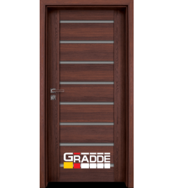 Интериорна врата Gradde Axel Glas, Шведски Дъб