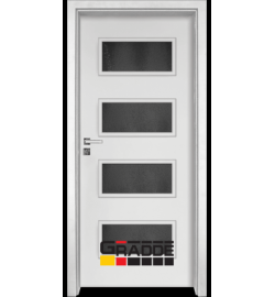 Интериорна врата Gradde Blomendal, цвят Бял мат