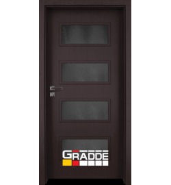 Интериорна врата Gradde Blomendal, цвят Орех Рибейра