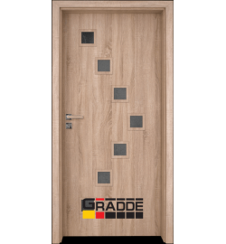 Интериорна врата Gradde Zwinger, цвят Дъб Вераде