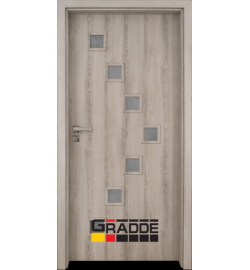 Интериорна врата Gradde Zwinger, цвят Ясен Вералинга