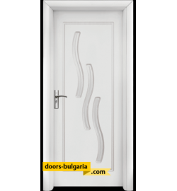 Интериорна врата модел 014-P, цвят Бял