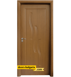 Интериорна врата модел 014-P, цвят Златен дъб