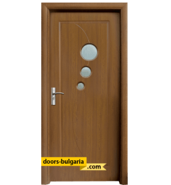 Интериорна врата модел 017, цвят Златен дъб