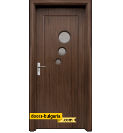 Интериорна врата модел 017, цвят Орех