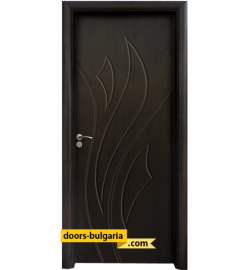 Интериорна врата модел 033-P, цвят Венге