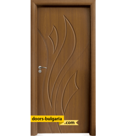 Интериорна врата модел 033-P, цвят Златен дъб