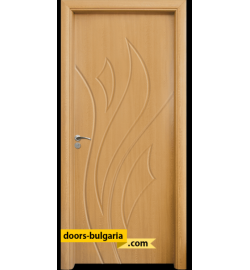 Интериорна врата модел 033-P, цвят Светъл дъб