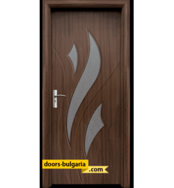 Интериорна врата модел 033, цвят Орех