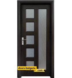 Интериорна врата модел 048, цвят Венге
