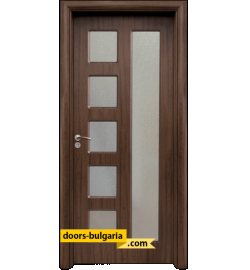 Интериорна врата модел 048, цвят Орех