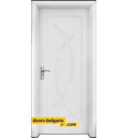 Интериорна врата модел 056-P, цвят Бял