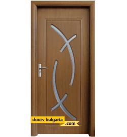 Интериорна врата модел 056, цвят Златен дъб