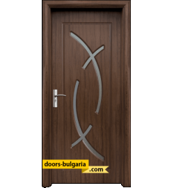 Интериорна врата модел 056, цвят Орех