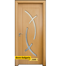 Интериорна врата модел 056, цвят Светъл дъб