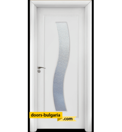 Интериорна врата модел 066, цвят Бял