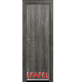 Алуминиева врата за баня - Efapel цвят Сив ясен
