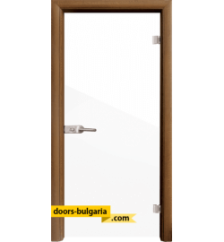 Стъклена интериорна врата, Folio G 15-1, каса Златен дъб