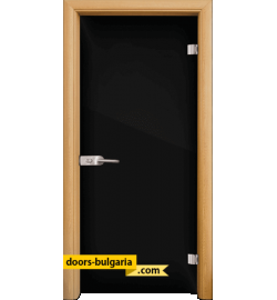 Стъклена интериорна врата, Folio G 15-2, каса Светъл дъб